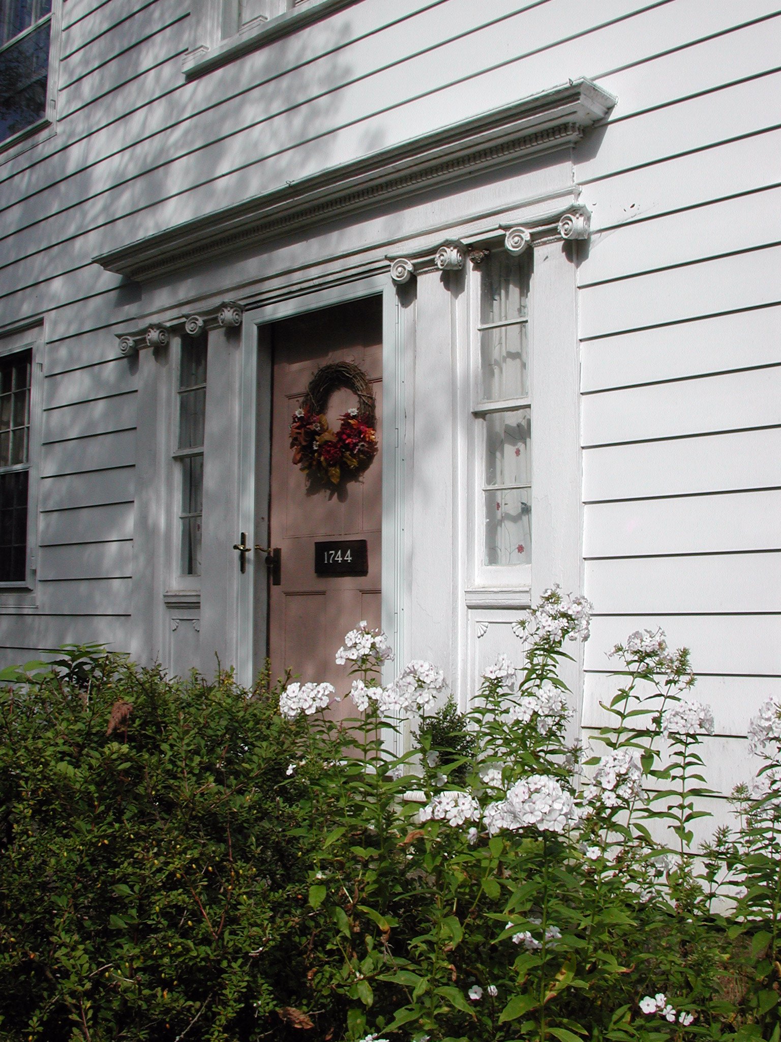 Front view of house